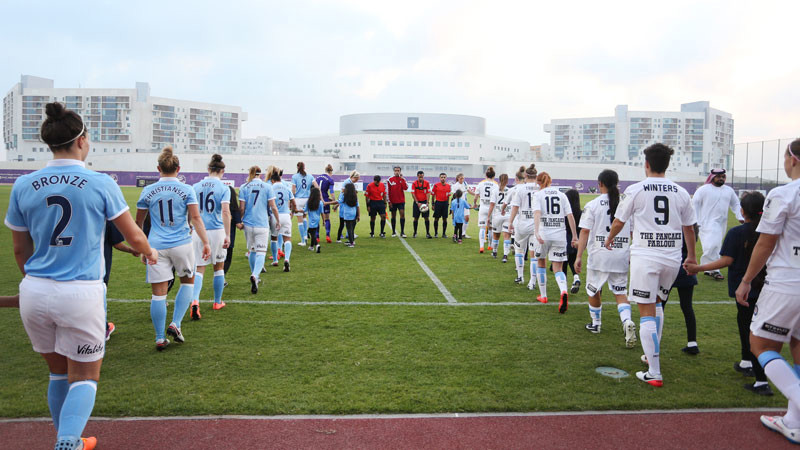 Manchester City Women walk out