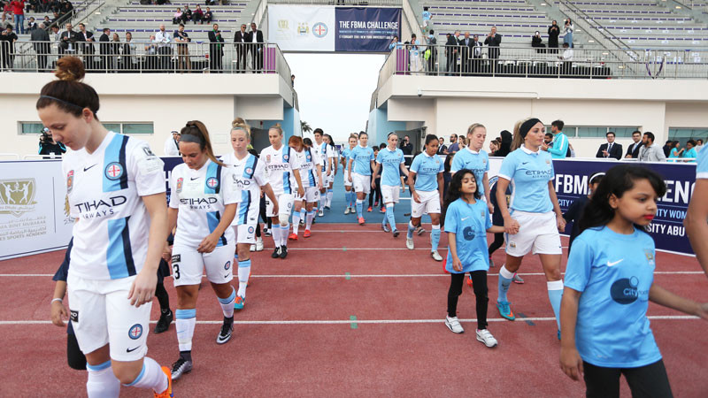 Manchester City Women walk out
