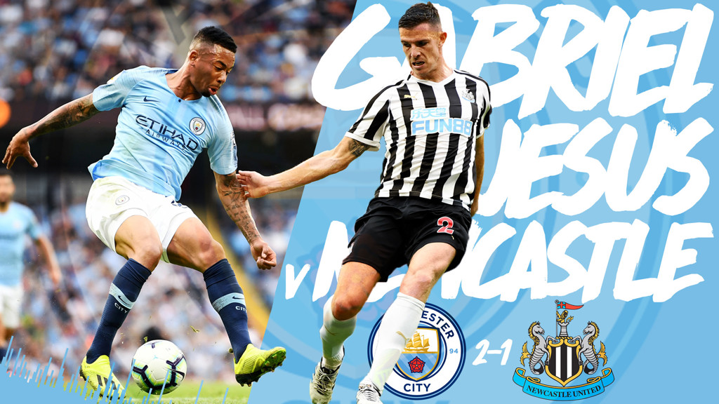 Gabriel Jesus v Newcastle